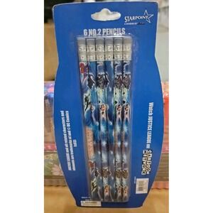 Vintage Cartoon Network DC Comics Justice League 6-pack Pencils Set JLA New!